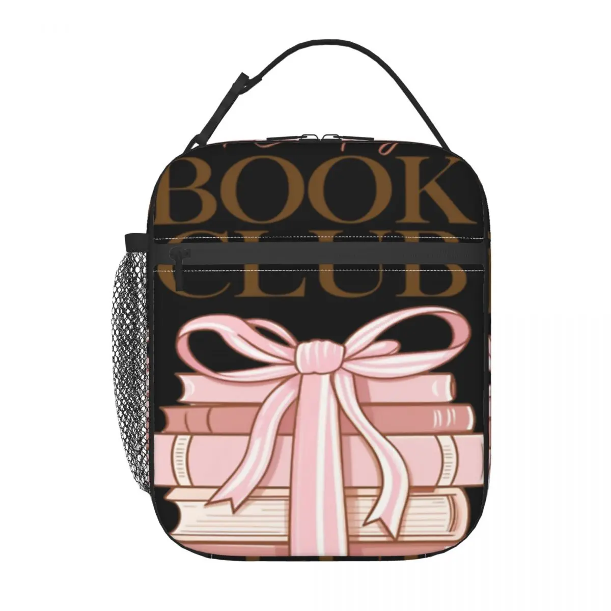 

Gold Coast Girls Book Club — розовая книжная сумка с логотипом One Lunchbag