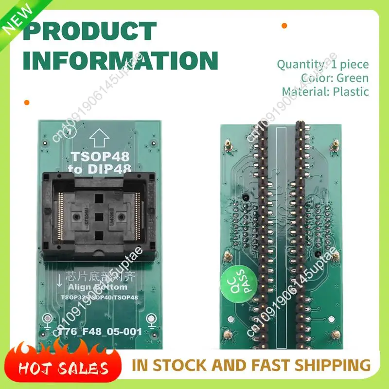 N88R Adapter do programatora Xgecu T76, adapter Xgecu T76 TSOP32 / TSOP40 / TSOP48 do DIP48 ZIF, gniazdo programowania