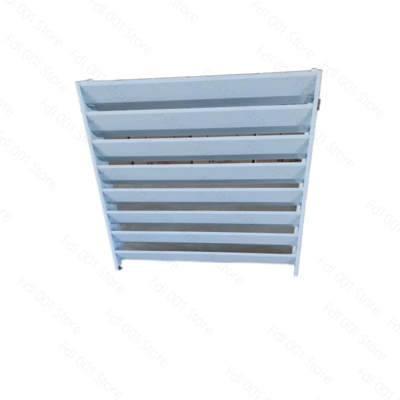 Outside air conditioner windshield hood Direct blow heat dissipation hood diversion direction louver