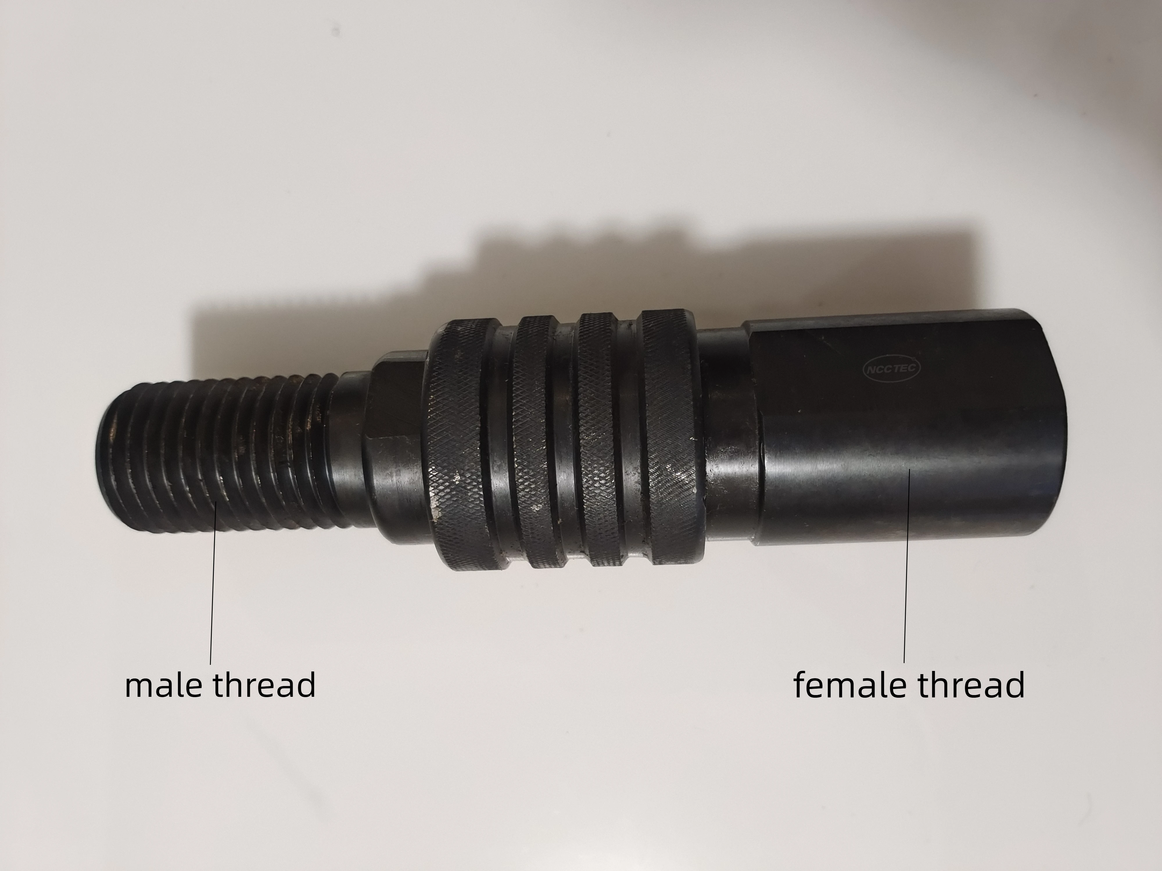 Adapter Connector Screw 1-1/4-7'' UNC for Easily Remove the Diamond Core Drill Bits after Drilling Anti-lock Quick Disassembly