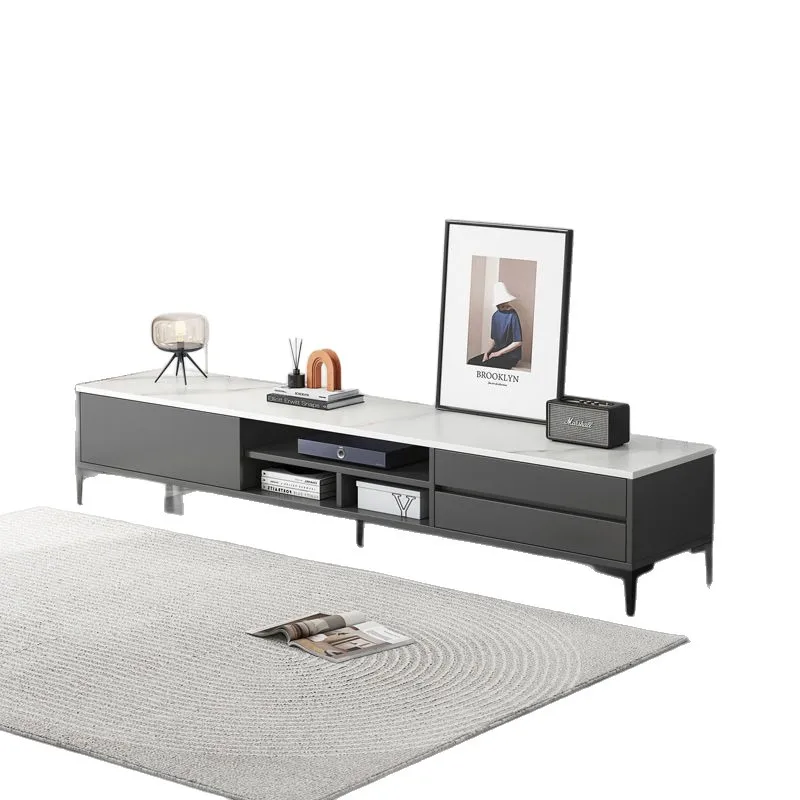 

Simple modern living room TV cabinet Italian light luxury floor cabinet TV cabinet combination simple storage small apartment