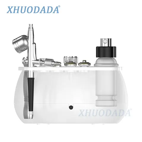 4 i 1 diamantmikrodermabrasionsmaskin vattenspray exfoliering skönhetsmaskin rynkmask för ansiktet 9 best sales dermabrasion - №2