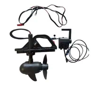 A Vicking Aluminum 55LBS/65LBS 12V/24V Electric Trolling Fin Motor For Kayak Ocean Use On Sale