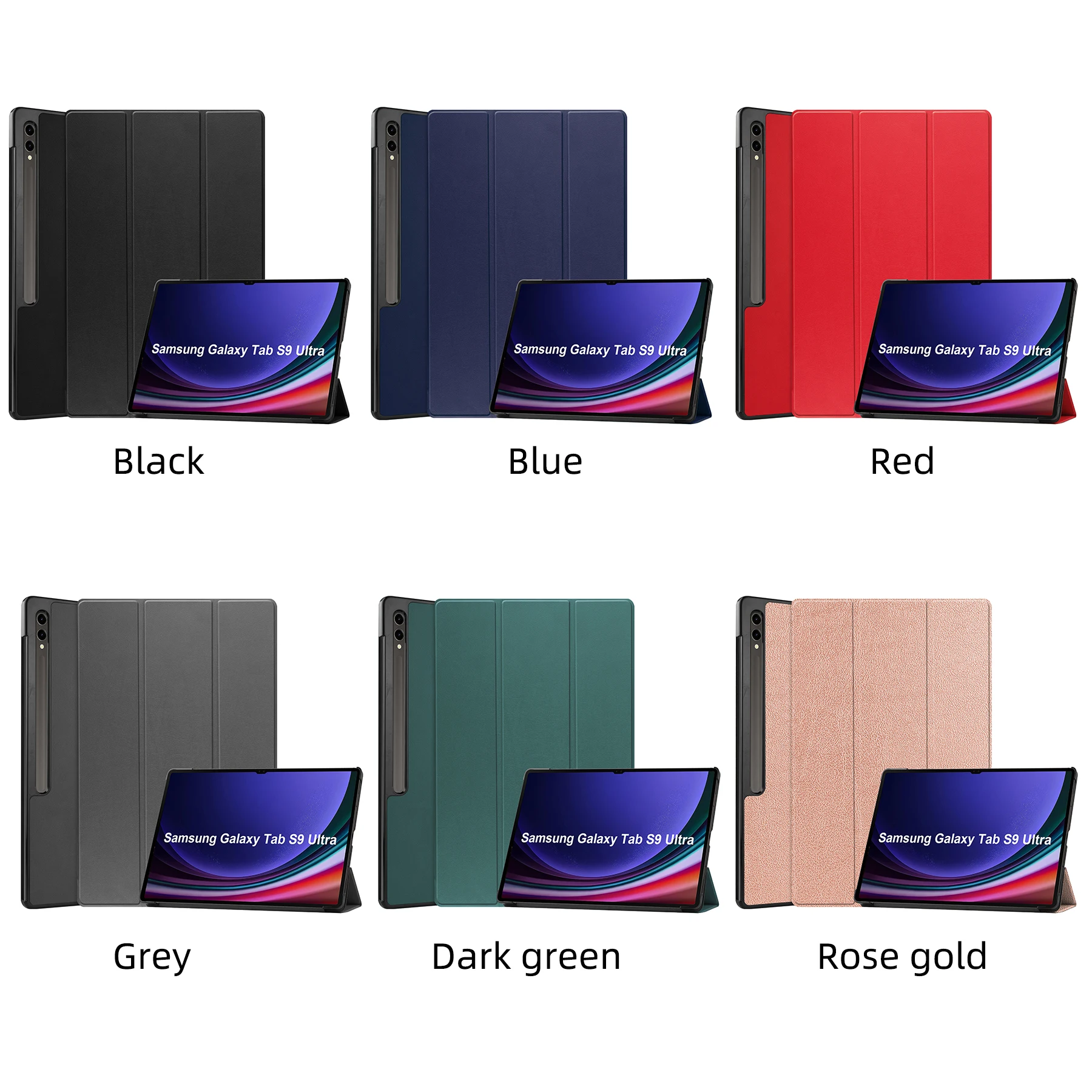 

Для Samsung Galaxy Tab S10 S9 Ultra SM-X910B SM-X916B SM-X918U Магнитный чехол для Samsung Tab s9 Чехол для планшета 14,6 дюйма