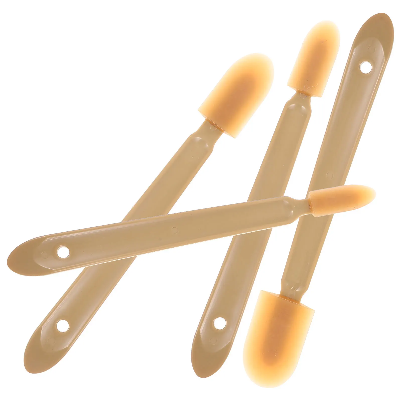 4pcs Caulking Tools Kit Extended Handle Rubber Plastic Ergonomic Design For Gap Filling Grout Work Caulk Finishing Tool Kit