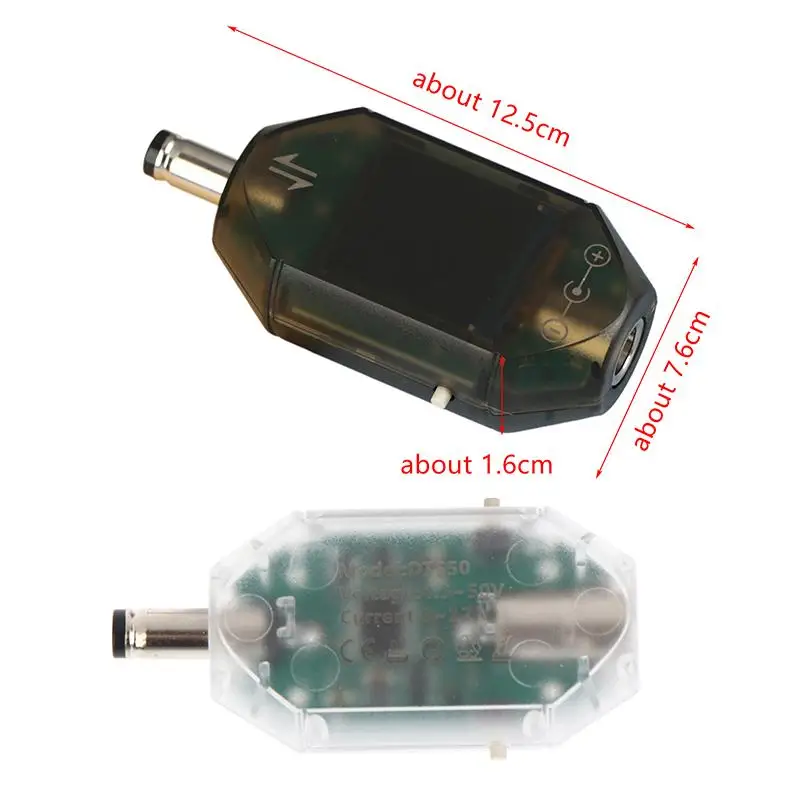600 واط عالية الدقة الرقمية الجهد فاحص التيار DC4.5-50V ماكس 12A المهنية قدرة الطاقة متر DT550 نموذج #6