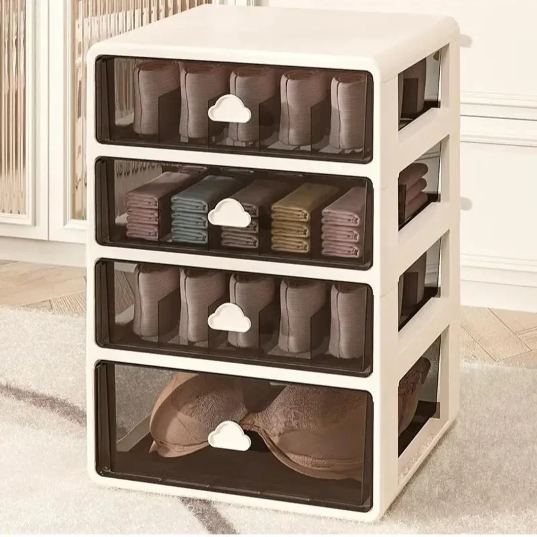 

Plastic Der Sle Underwear Bra Organizer Home Closet Multi-layer Storage Cabinet Neatly Arranged Closet Dividers