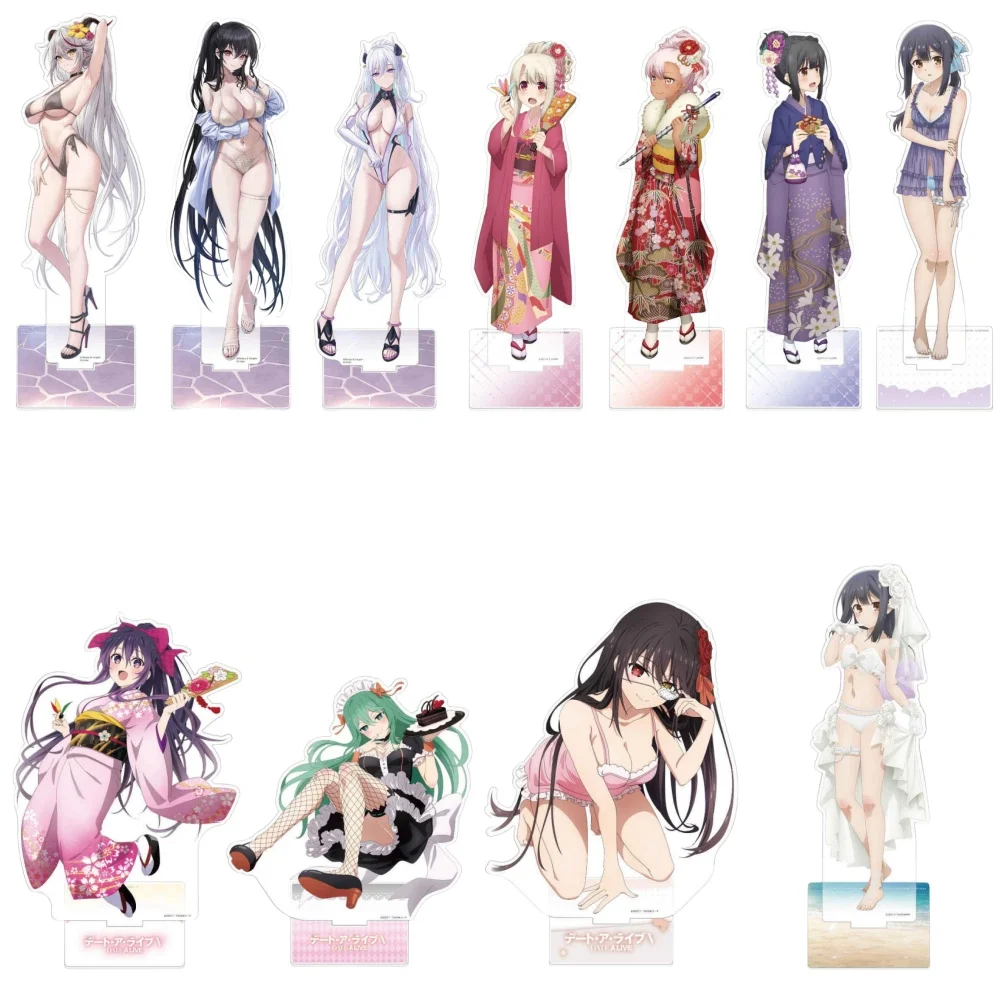 Anime Fans Gift HD Sexy Character Rent a Girlfriend DATE A LIVE  Ichinose Chizuru Sakurasawa Acrylic Stand Accessories