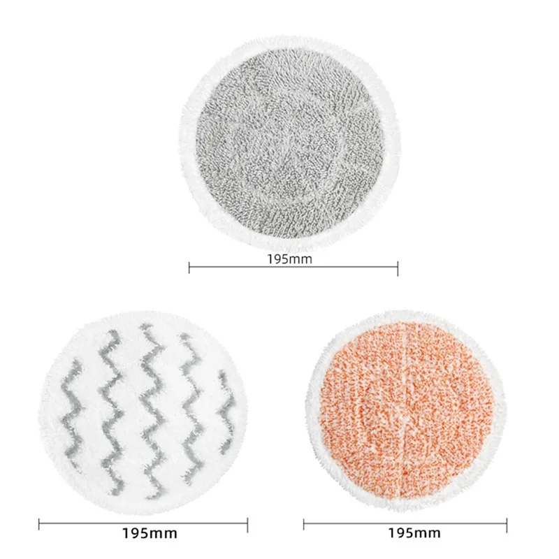 A94E-6PCS Podkładki do mopa parowego Części zamienne do Shark S7000AMZ S7001 S7001TGT S7000 Series