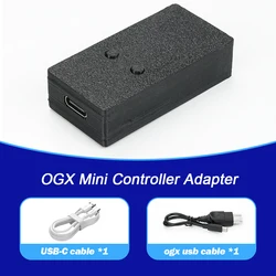 Mini adapter kontrolera OGX do oryginalnego kontrolera Xbox/PC/PS3/Switch przewodowy konwerter gamepada do konsoli Xbox 360/Xbox Series X sterowanie USB