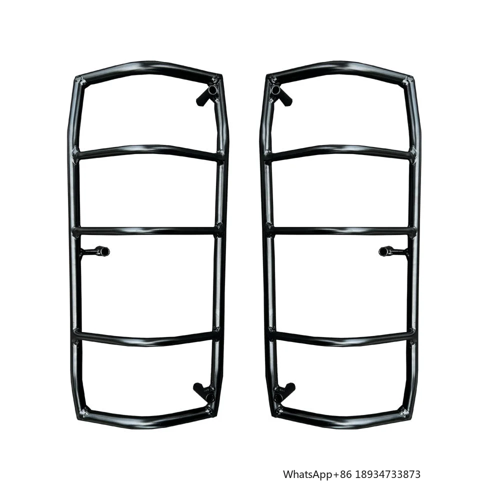 YBJ Car Accessories Rear Metal Protection Frame for Toyota Land Cruiser FJ79 Iron Modification LC70 76 78 LC79 Taillight Cover