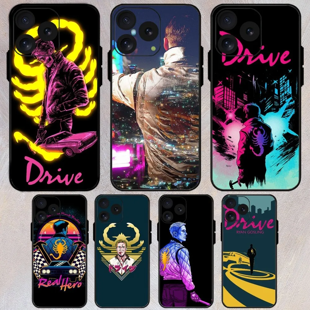 Drive Ryan Gosling Movie Phone Case For iPhone 8 11 12 13 Pro 14 15 Mini X XR XS max Plus Shell