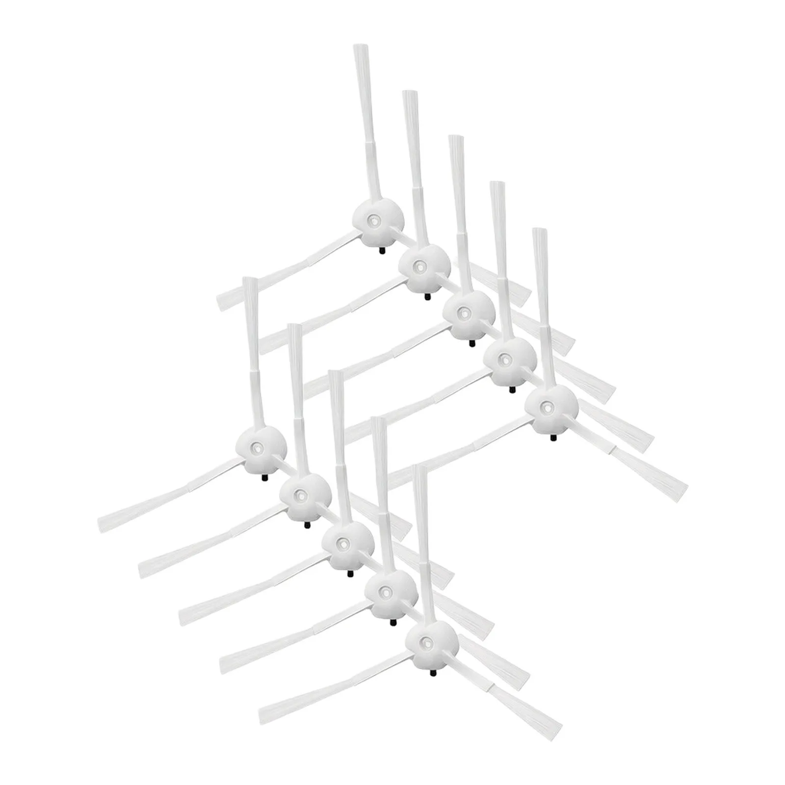 For Ultenic For T10 for Pro Robot Vacuum Cleaner Replacement Side Brushes 10 Pieces Designed for Optimal Cleaning Efficiency