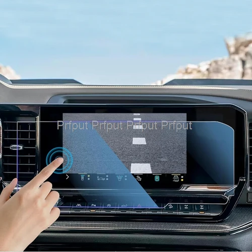 Imagen 2 del producto Protector de pantalla PET para Chevy Silverado 1500 2500 HD 3500 HD 2022 2023 13,4 pulgadas navegación para coche pantalla de Radio Multimedia Auto