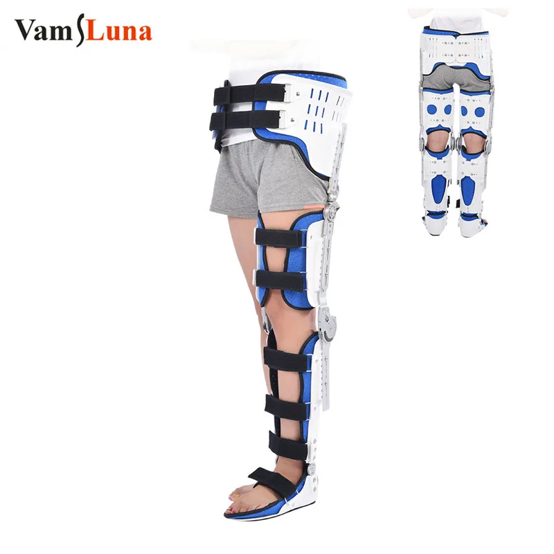 

Knee Orthosis Large-Angle Adjustable Hip Knee Ankle Foot Hip Crotch Waist Knee Ankle Foot Joint Leg Fixed Support High Protector