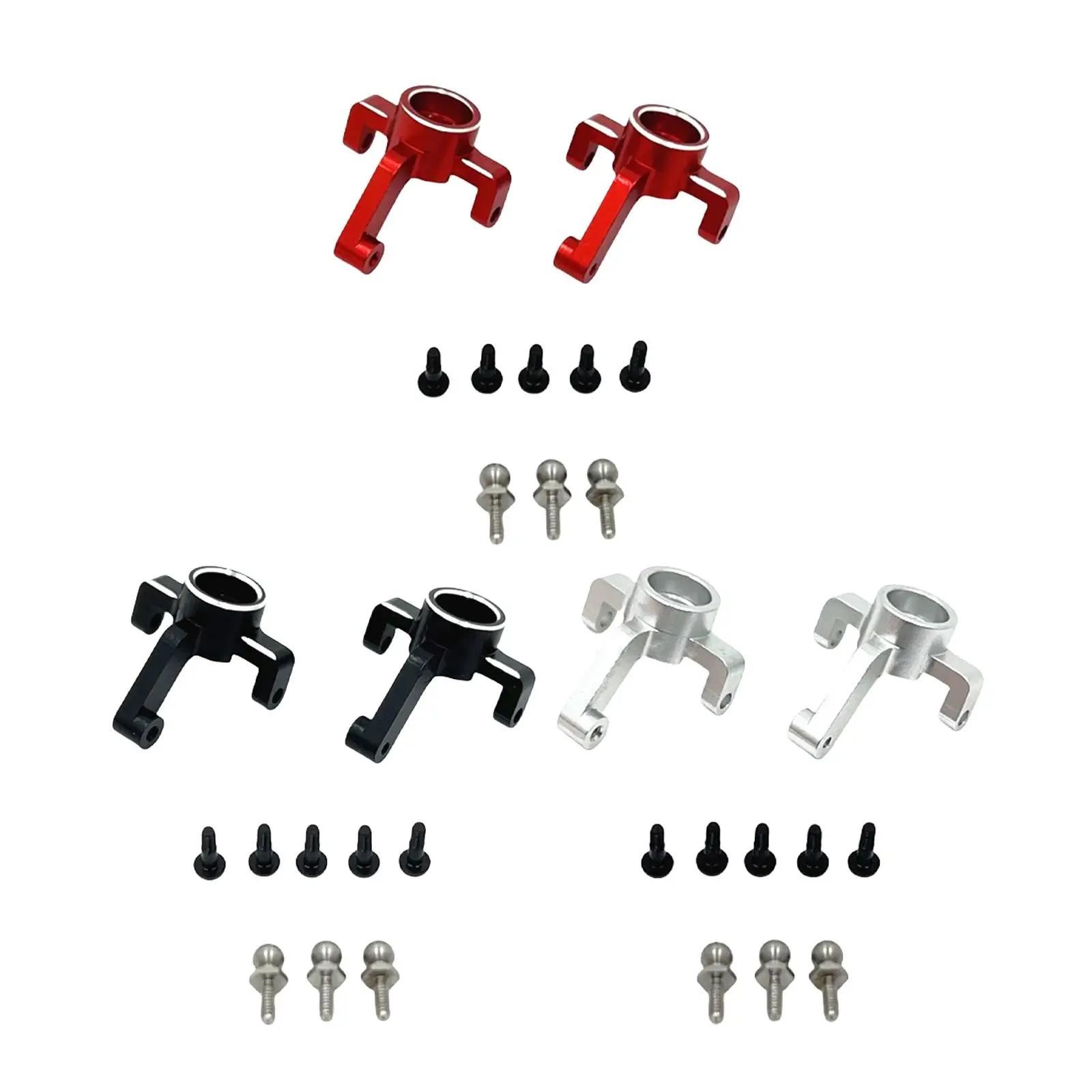 2 Stück 1/24 RC Front Achsschenkel Ersatzteile für Wltoys 244016 Auto