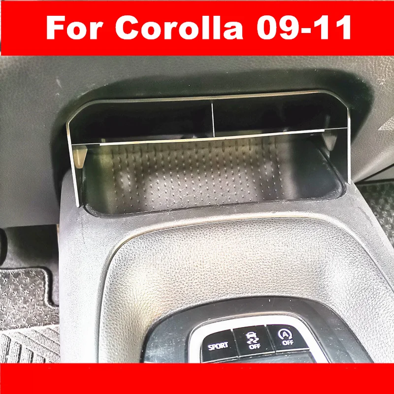 For Toyota Corolla Levin 2019 2020 2021 1x Car Interior Front Central Control Storage Box Layer