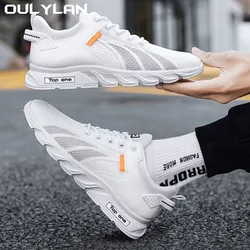 Oulylan Outdoor Casual Men Shoes Men's Shoes Lightweight Running Shoes for Men Sneakers Comfortable Sport Shoes Jogging Tennis