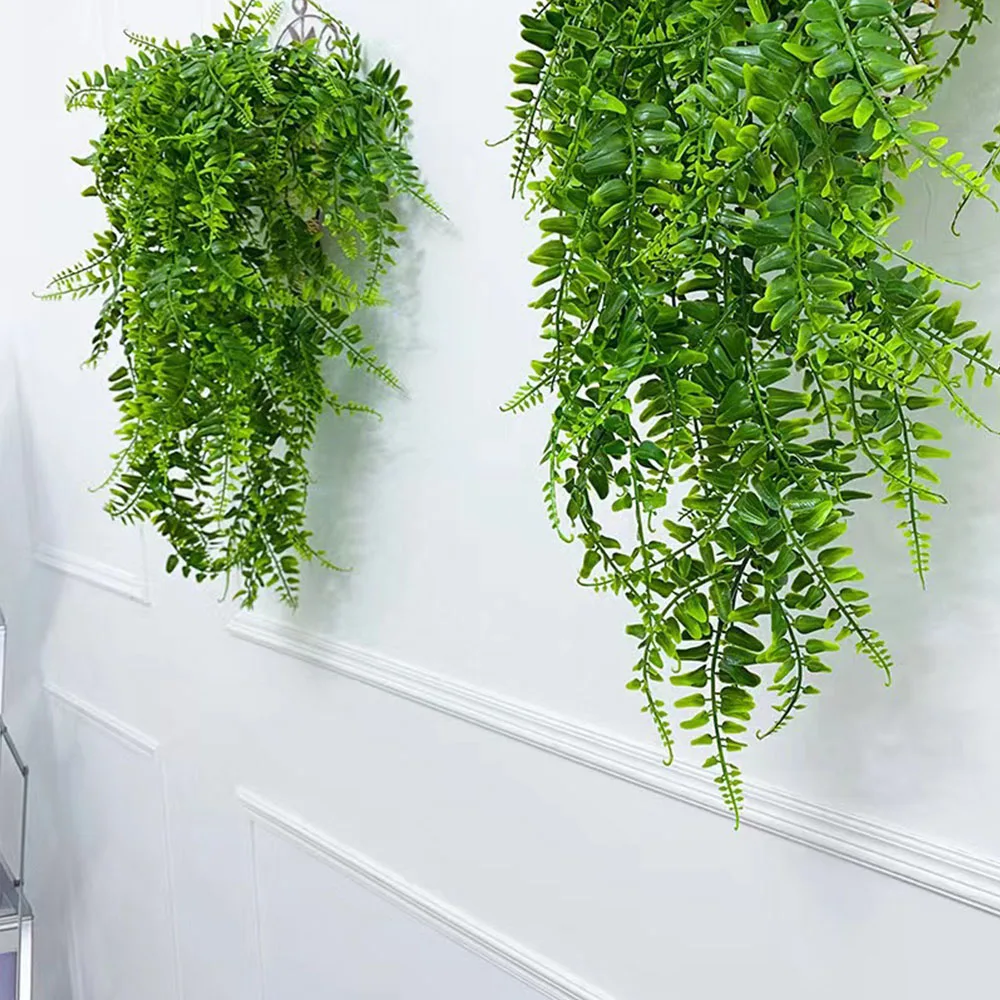 82cm Artificial Plant Rattan Fake Ivy Vine Home Decoration Hanging Plastic Leaf Grass Garland Outdoor Wedding Party Decorations