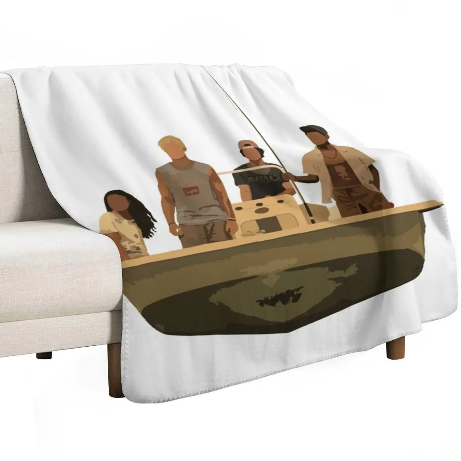 The Pogues Throw Blanket Kid'S Retros Bed covers halloween warm winter Baby Blankets
