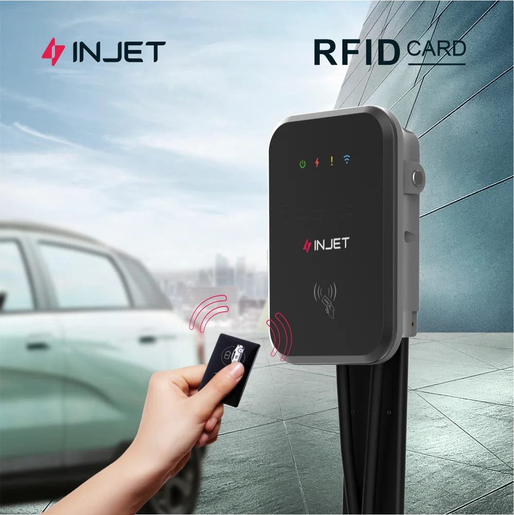 Factory Direct Sell 7.4KW Smart EV Charger 1-PHASE Wallbox With WIFI