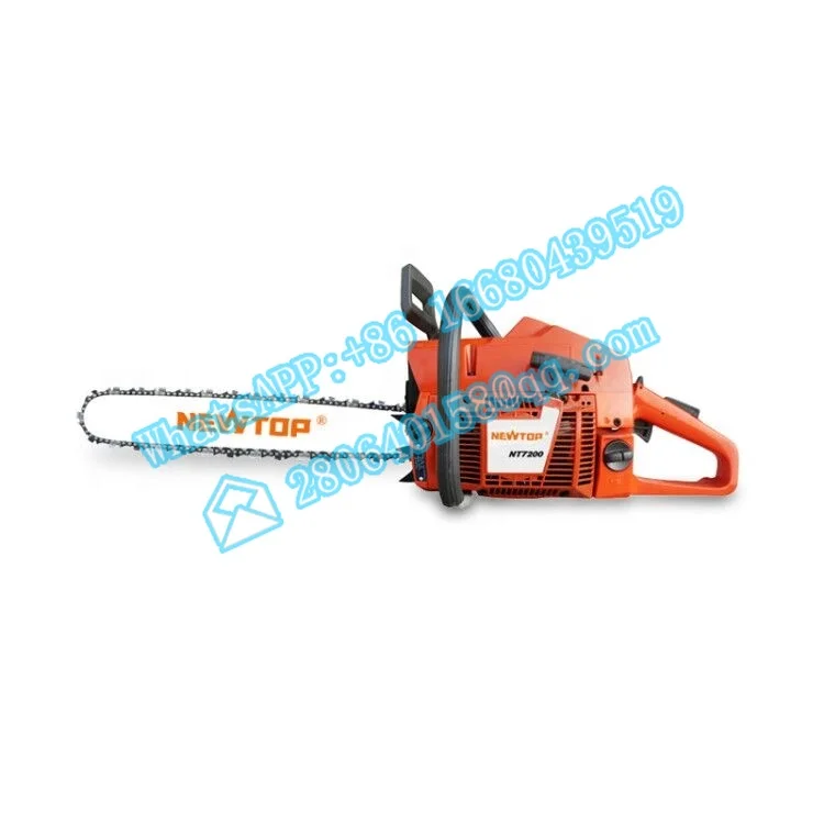 Hot selling chainsaw chain 72cc gasoline chain saw hus272  for sale