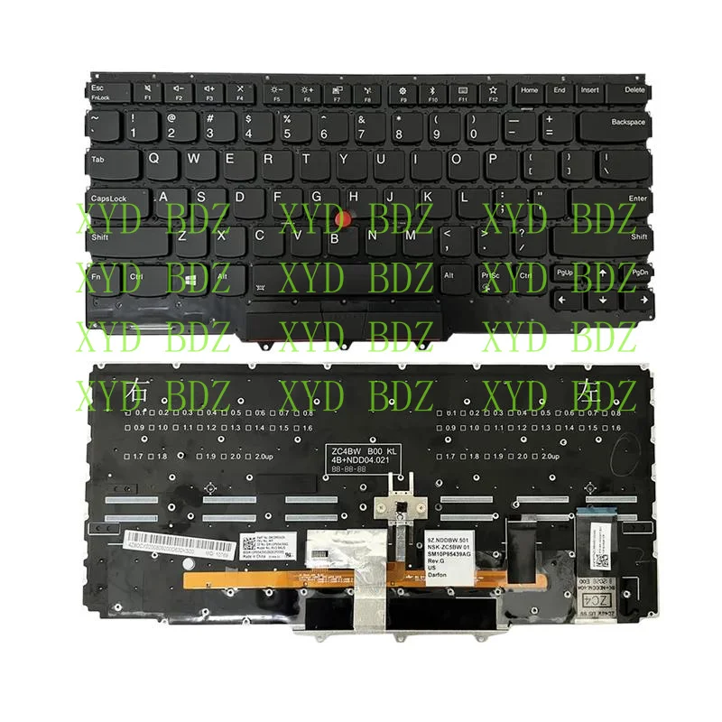 

CDB 1PCS For Lenovo ThinkPad X1 Yoga Gen 2nd 3rd 2017 2018 Backlight Keyboard