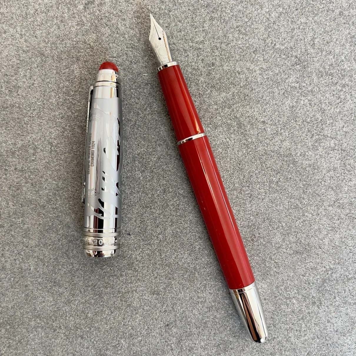 Edición limitada de lujo mb 163 tapa de Metal M.k 100 colores centenarios pluma de escritura tinta bolígrafo Rollerball