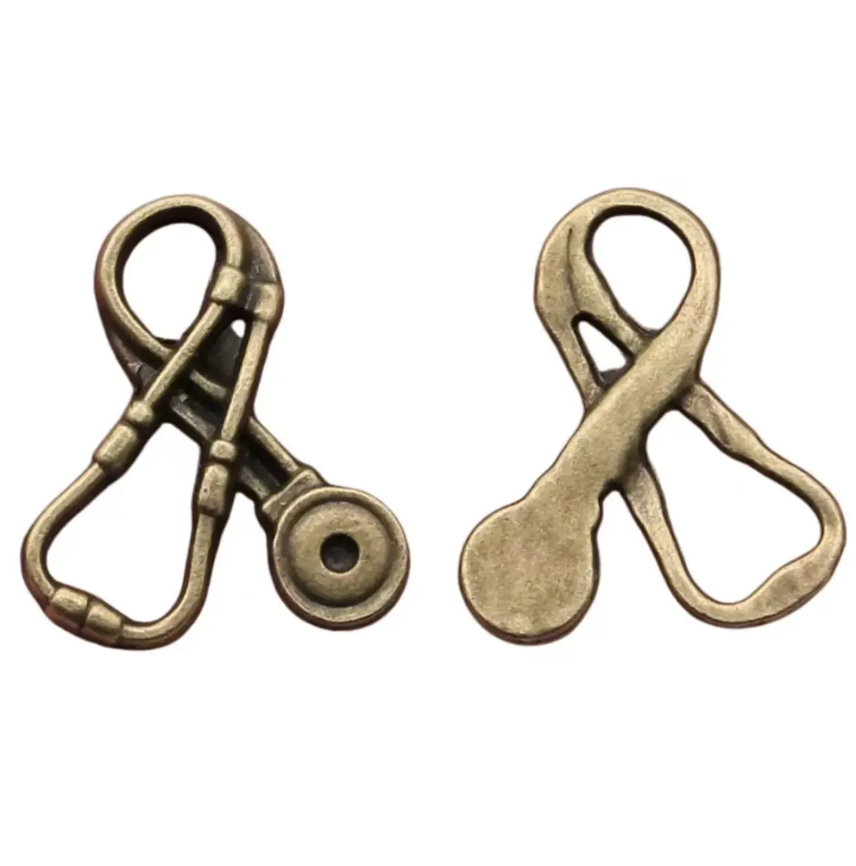 

20pcs 16*20mm stethoscope design charms HW4005 handmade findings