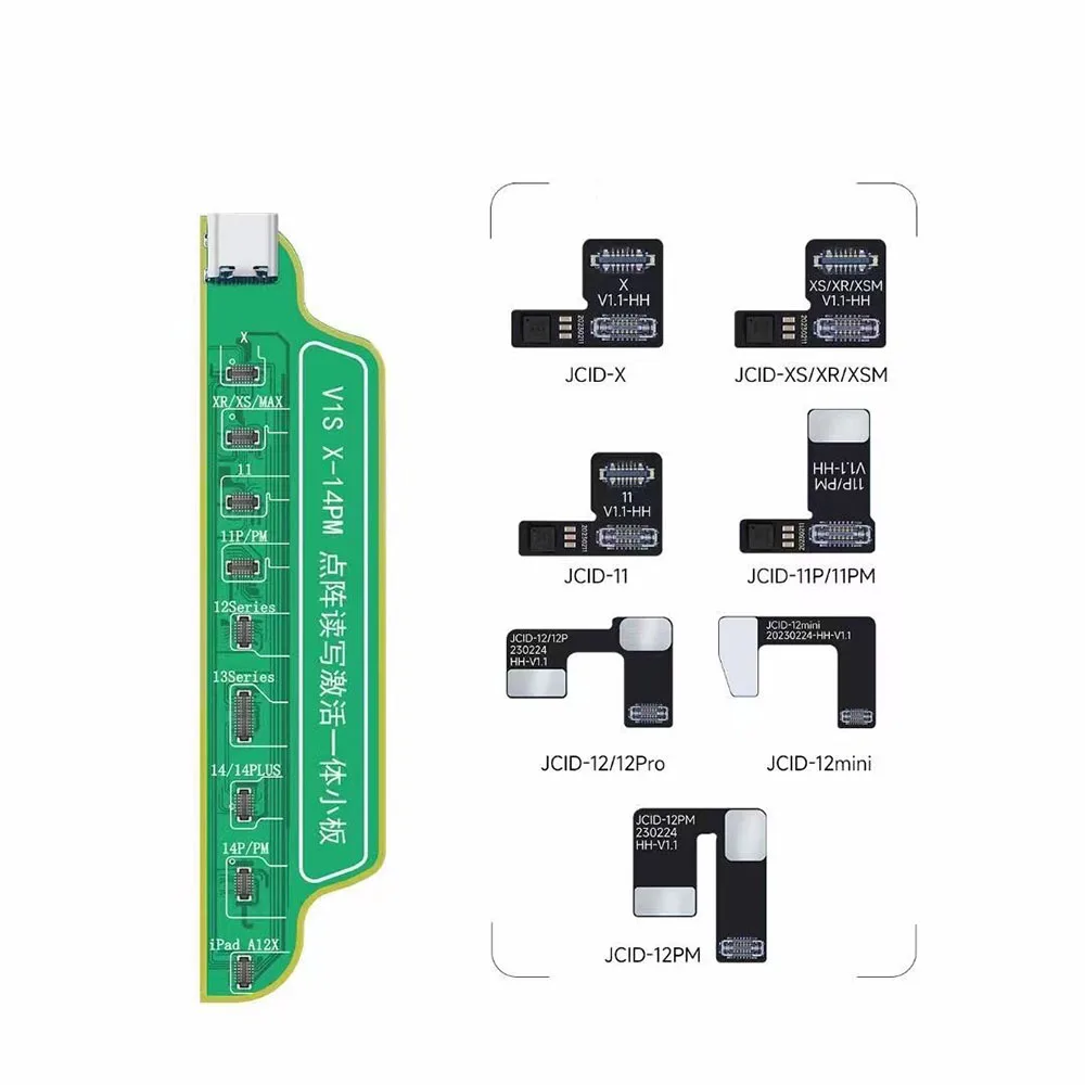 JCID V1SE Wifi Programmer For iPhone 11/12/13/14/15Pro Max iPad Photosensitive Original Color Face ID Camera Battery Repair Tool