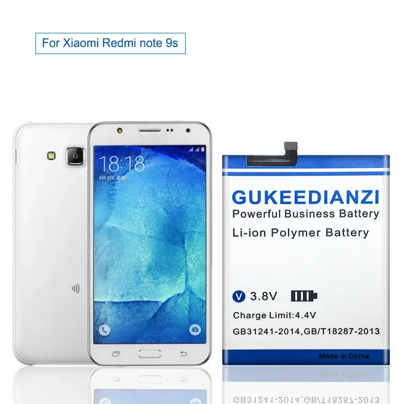 بطارية الهاتف المحمول BN55 بقدرة 5600 مللي أمبير في الساعة لهاتف Xiaomi Redmi note 9s 9 s note9s ذات سعة عالية