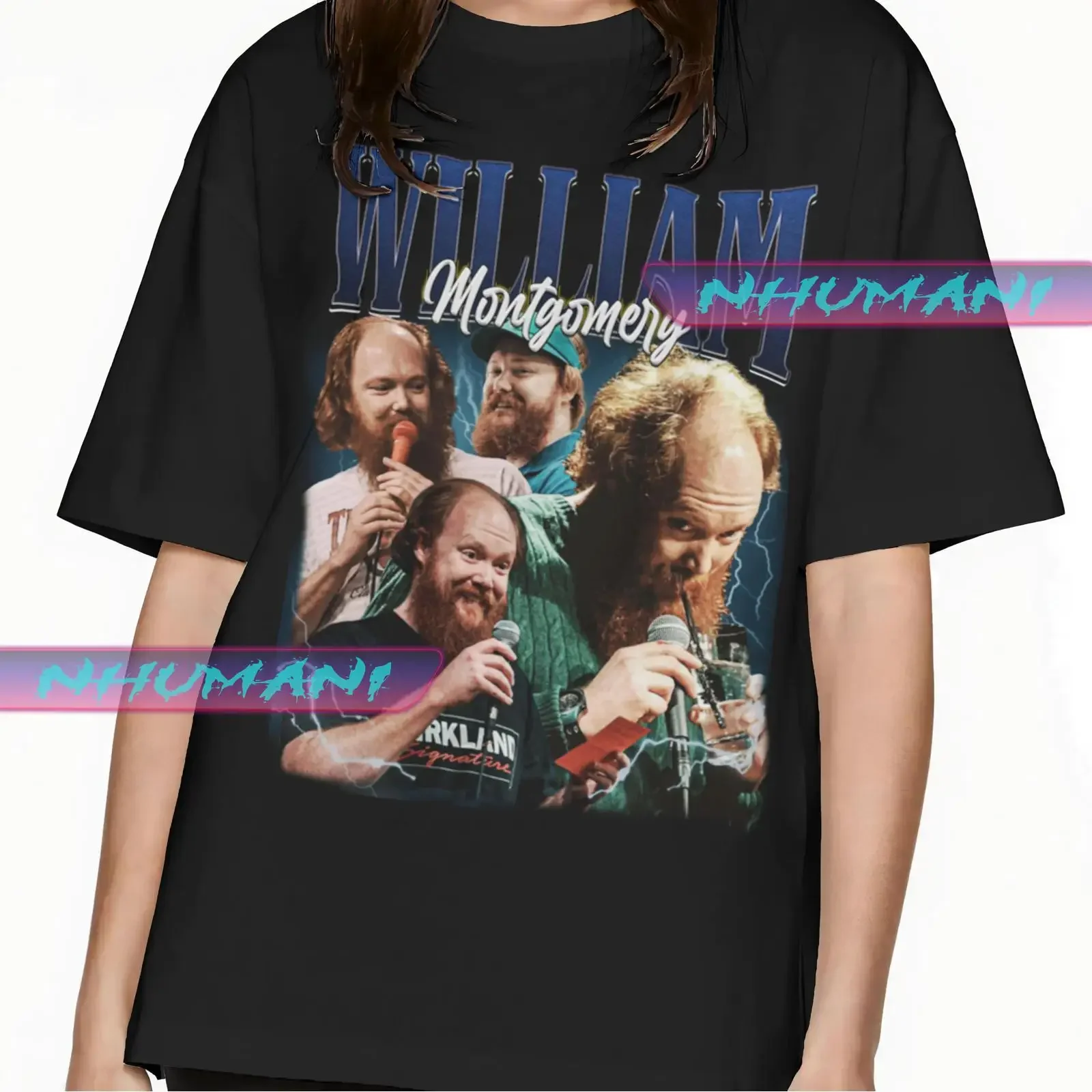William Montgomery T Shirt SweaT Y2k Fans GifT vintage Washed streetwear Stretched Comfortable Casual Stylish Slightly