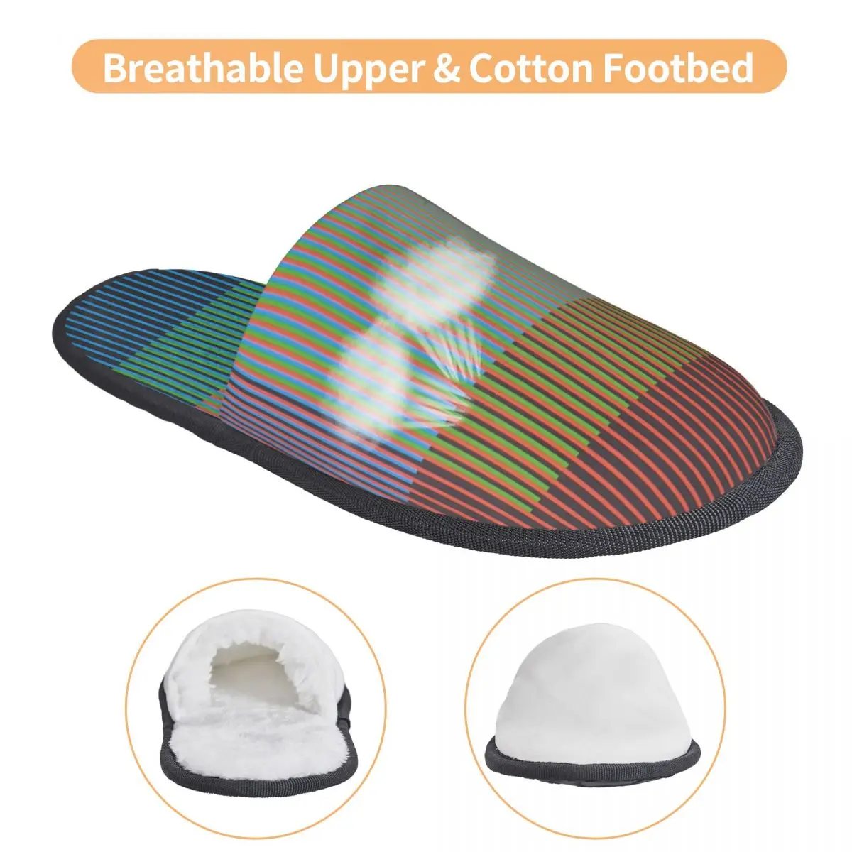 سلسلة مخصصة Semana Lunes بواسطة كارلوس كروز يموت لينة رغوة الذاكرة شبشب منزل المرأة مريحة الدافئة المضادة للانزلاق وحيد النعال #3