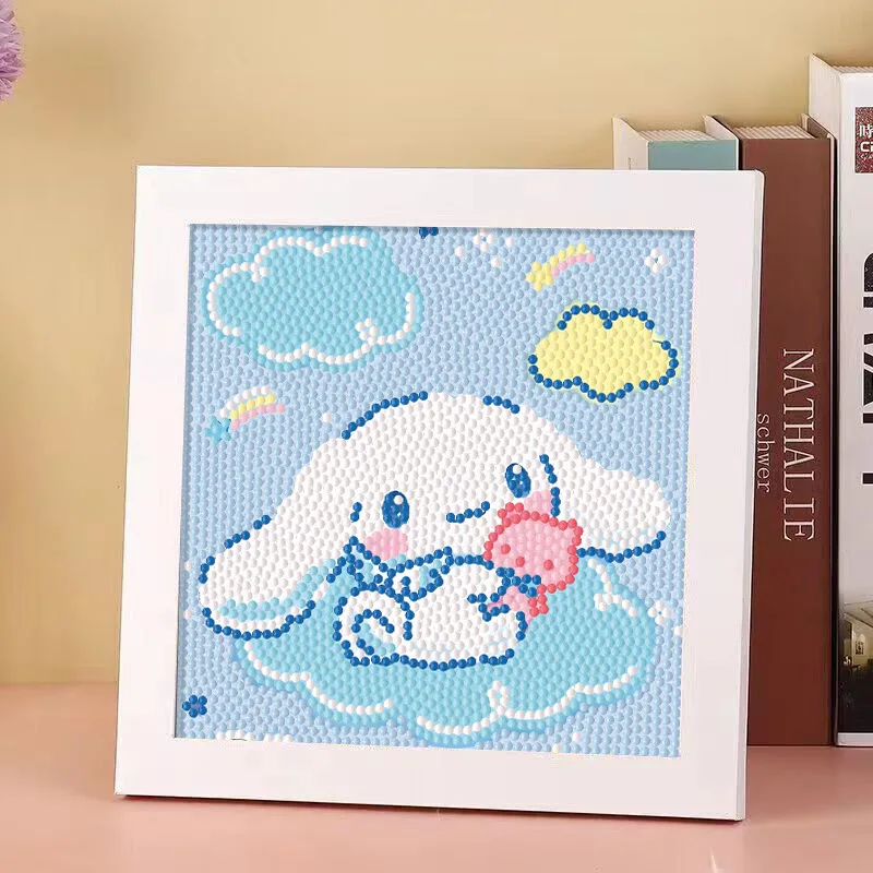 Sanrio Diamond Painting Children's Handmade DIY Cartoon Jade Gui Dog Full Diamond Sticker Girl Gift