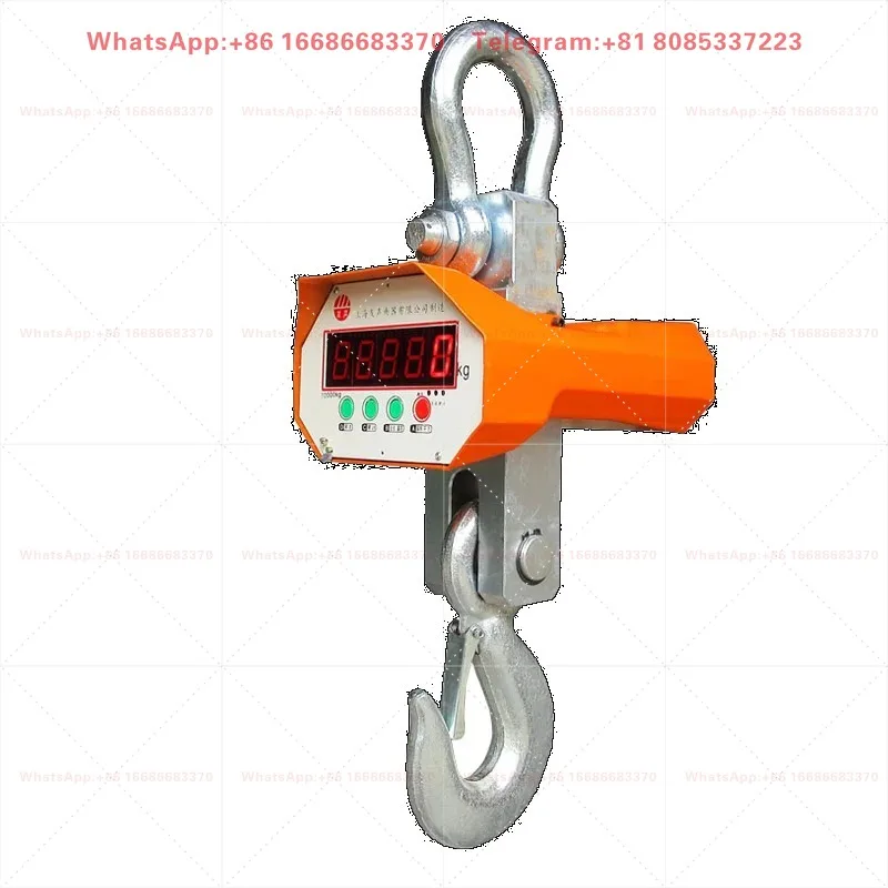 Shanghai Yousheng Electronic Hanging Scale Hook Crane 1T2T3T5 tons 10 Wireless OCS-5T