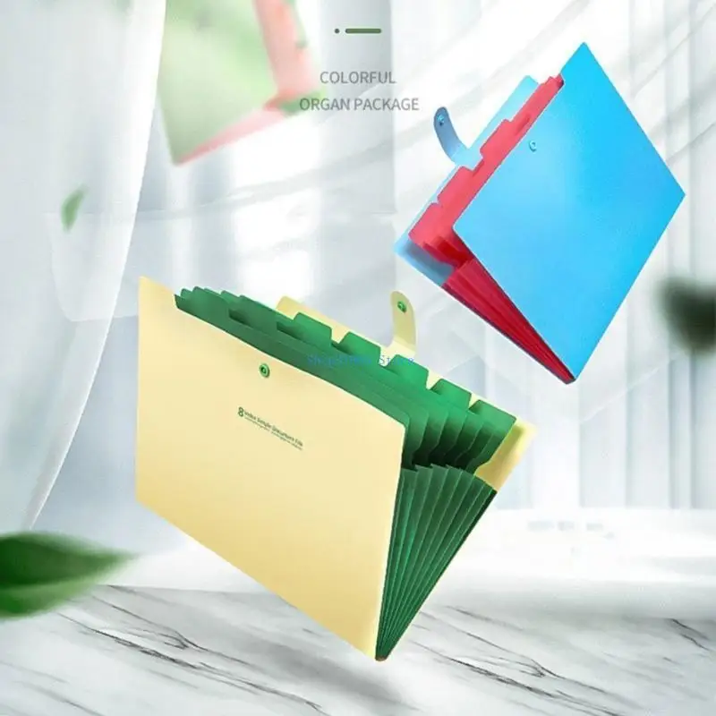 

L4MA Expanding Document Wallets with Button Lock for Office