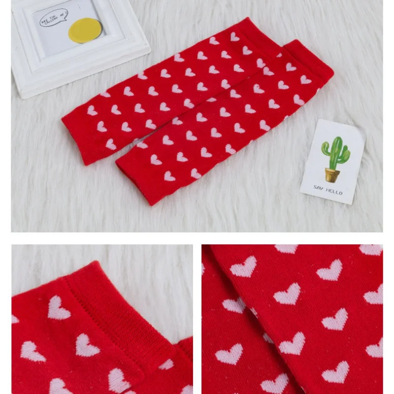 مدفئ الساق القطني الناعم للأطفال ، جوارب كرتون للكريسماس ، الرضع ، الأطفال الصغار ، الفتيات ، هدية الطفل