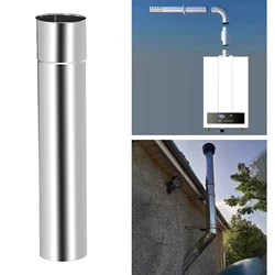 Flue Extension Tube Chimney Tent Pipe Stove Communication Stove Pipes for Hot Tent Wood Stove Winter Heater