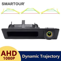 Dynamic Trajectory AHD 1080P Car Rear View Camera for BMW F30 F10 F11 X3 F25 F31 F46 X1 F48 F22 3 Series 5 Serie HD Track Camera