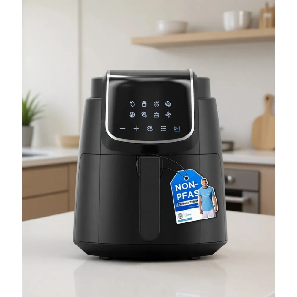 4L Oil Free Air Fryer with 8 Cooking Modes