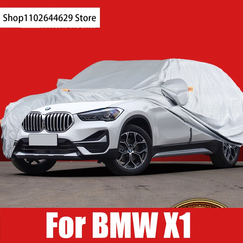 

Car Sunshade Cover Exterior Peotector Outdoor Covers Waterproof Oxford Cloth Sun Shade Anti-UV For BMW X1 E84 F84 Accessories