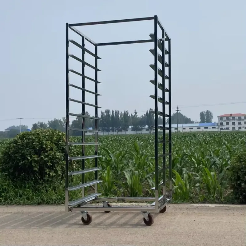 Multi-Layer Stainless Steel Utility Trolley for Hotel & Catering Industry