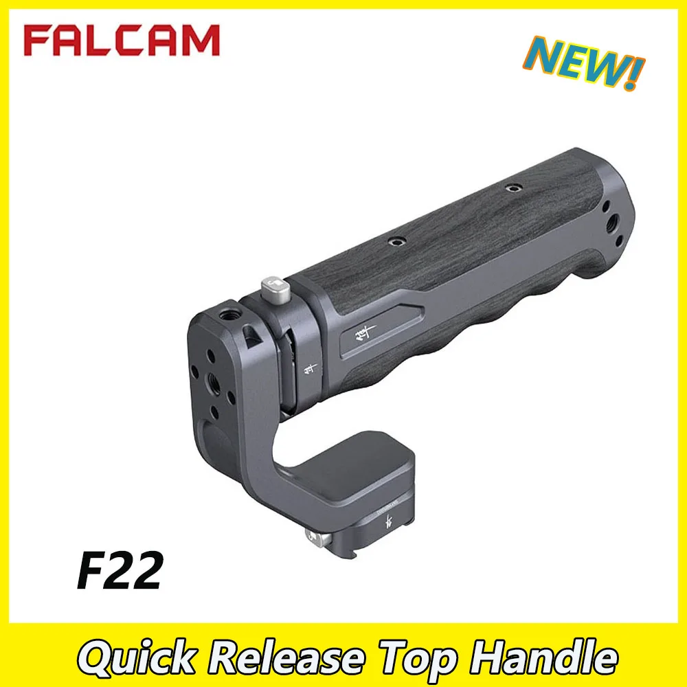 Falcam F22 Camera Cage Quick Release Top Handle Grip Multiple 1/4