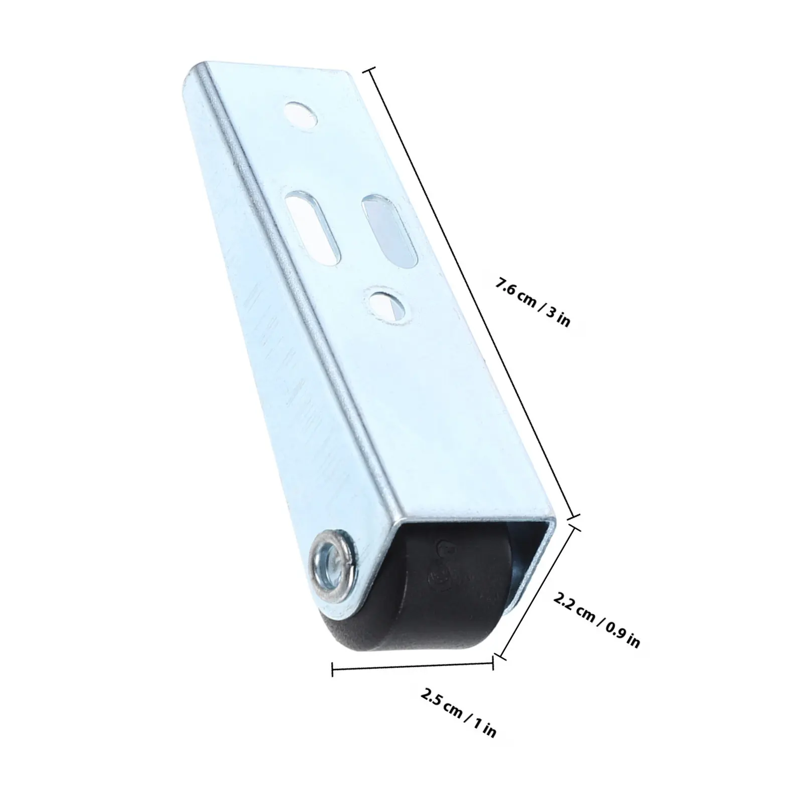 2Pcs Furniture Roller Wheels Sliding Door Rollers Replacement for Dining Tables Desks Wardrobes Pocket Doors Closet Sliders