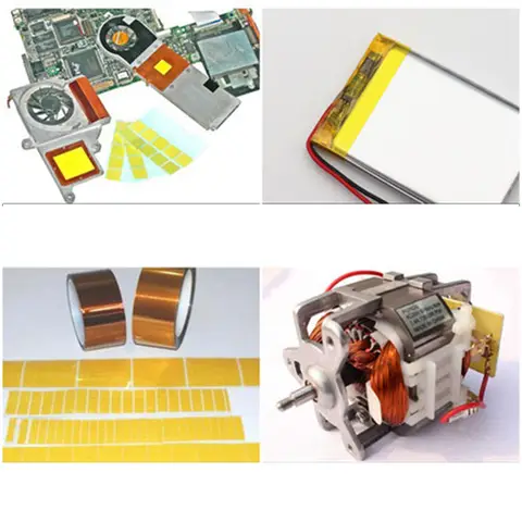 Högtemperatur polyimid BGA Kapton-tejp Värmeisolering Självhäftande tejp Elindustri 3D-utskriftskortskydd 33M 10 best sales Capton-tejp - №3