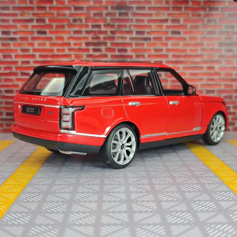 Rastar 1:24 Range Rover Alloy Modellauto Statische Modeltüren können geöffnet werden, geeignet für Sammlung und als Geschenk gegeben werden