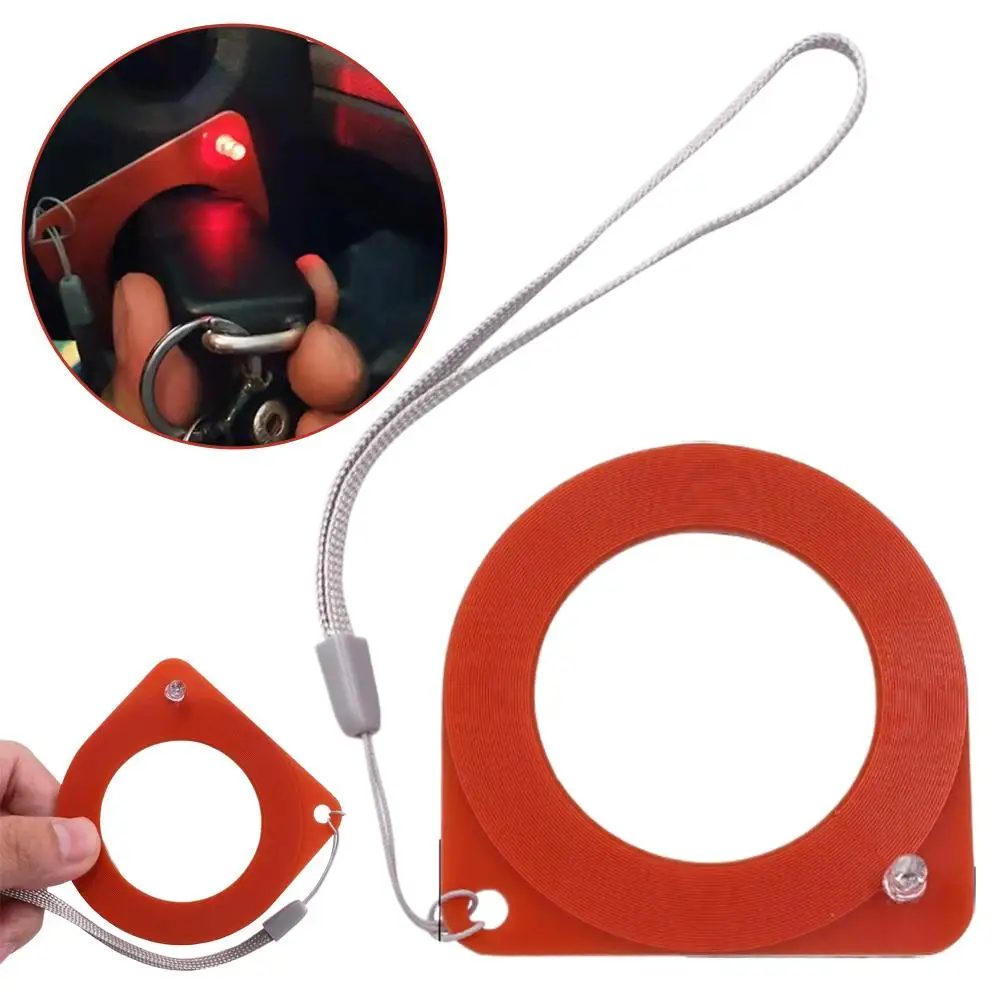 Car Key ECU Induction Signal Detection Fast Checking Chip Tester Plastic Immobiliser Coil Repair System Red Automatic Inspe Y9A5