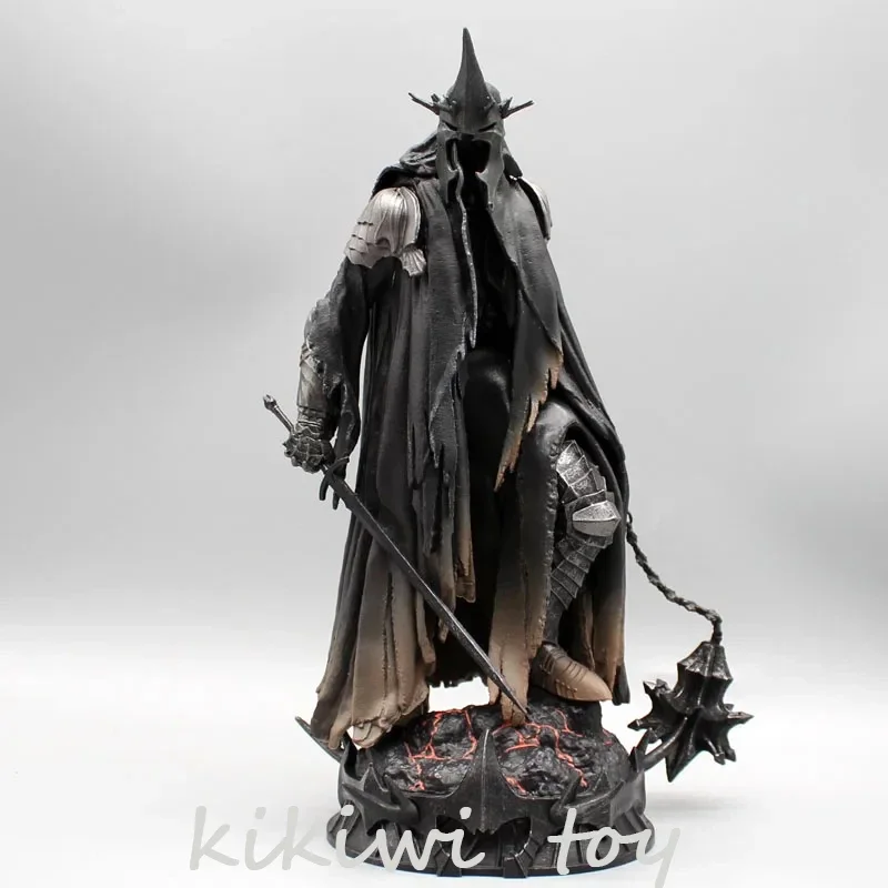 Figura de Anime del Señor de los Anillos de 26cm, figuras de acción del rey bruja de Angmar, estatua del líder de Ringwraith, modelo de edición limitada