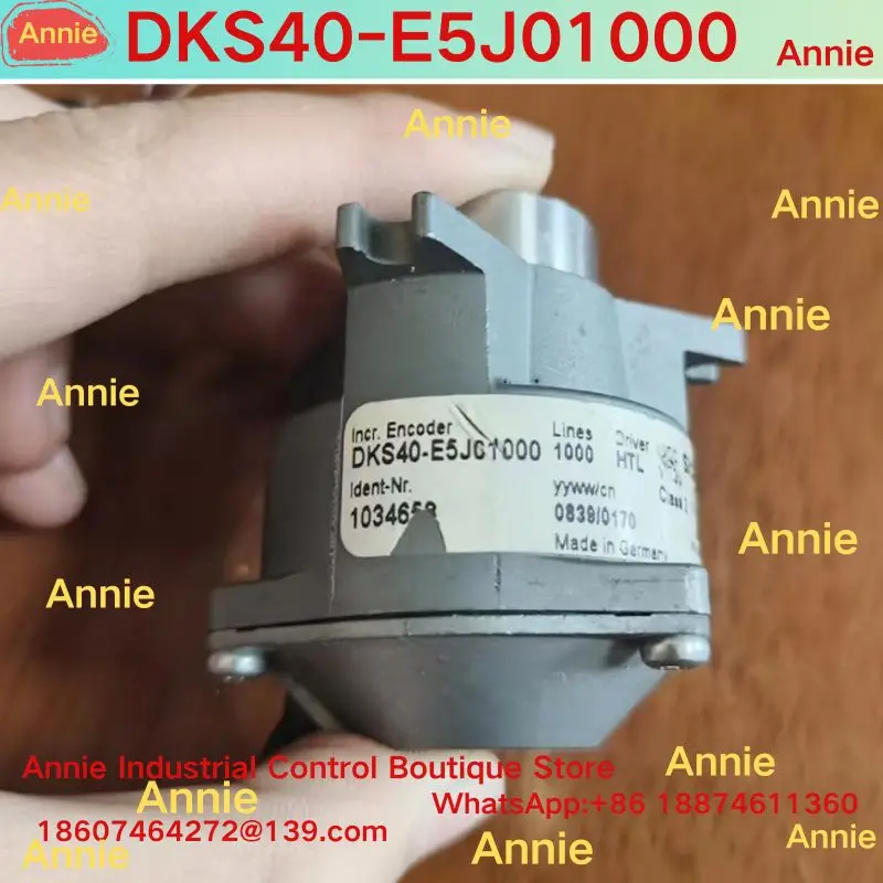 

Second-hand test OK DKS40-E5J01000 incremental encoder