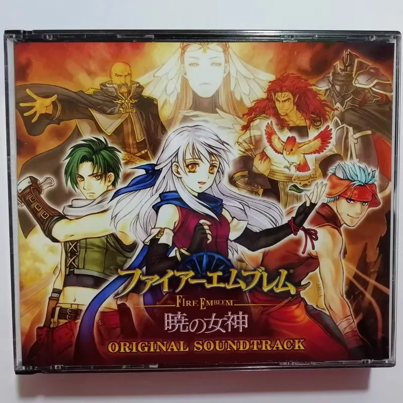 Anime emblème de feu Yoshito Hirano musique CD Akatsuki no Megami Album 4 pièces enregistrement de musique Cosplay baladeur pistes sonores boîte fête musique